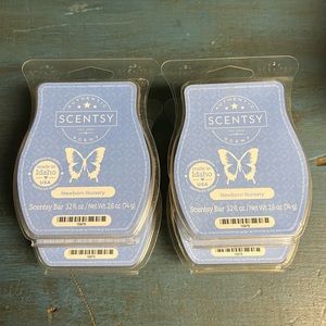 Scentsy Bars x 4 newborn nursery